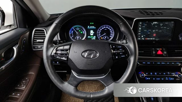 Hyundai Grandeur IG Hybrid 2018 Белый из Кореи, фото 5