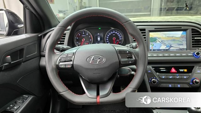 Hyundai Avante AD 2018 Черный из Кореи, фото 5