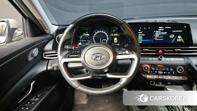 Hyundai Avante Hybrid (CN7) 2020 Серебристо-серый из Кореи, фото 5