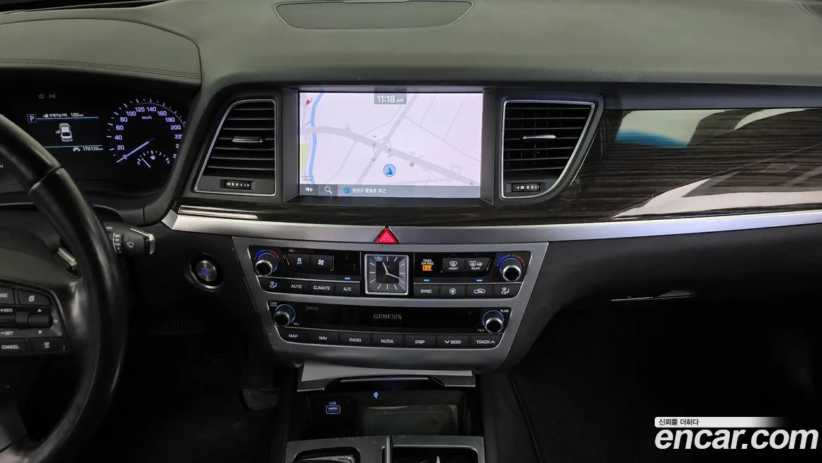 Genesis G80 2019 Черный из Кореи, фото 5