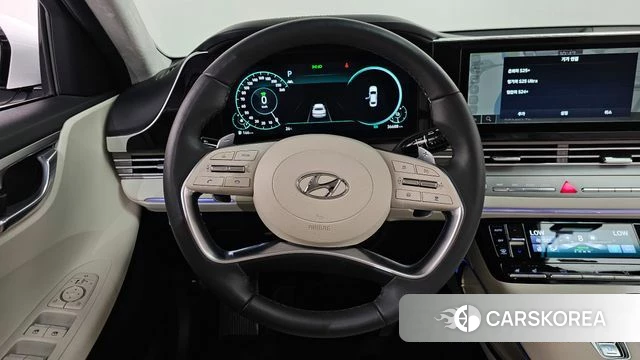 Hyundai The New Grandeur IG Hybrid 2022 Белый из Кореи, фото 5