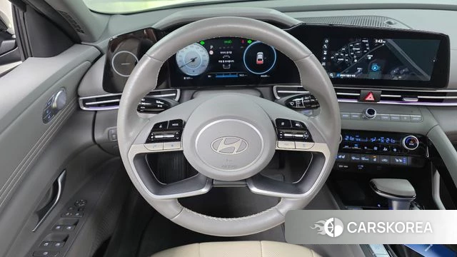 Hyundai The New Avante (CN7) 2023 Черный из Кореи, фото 5