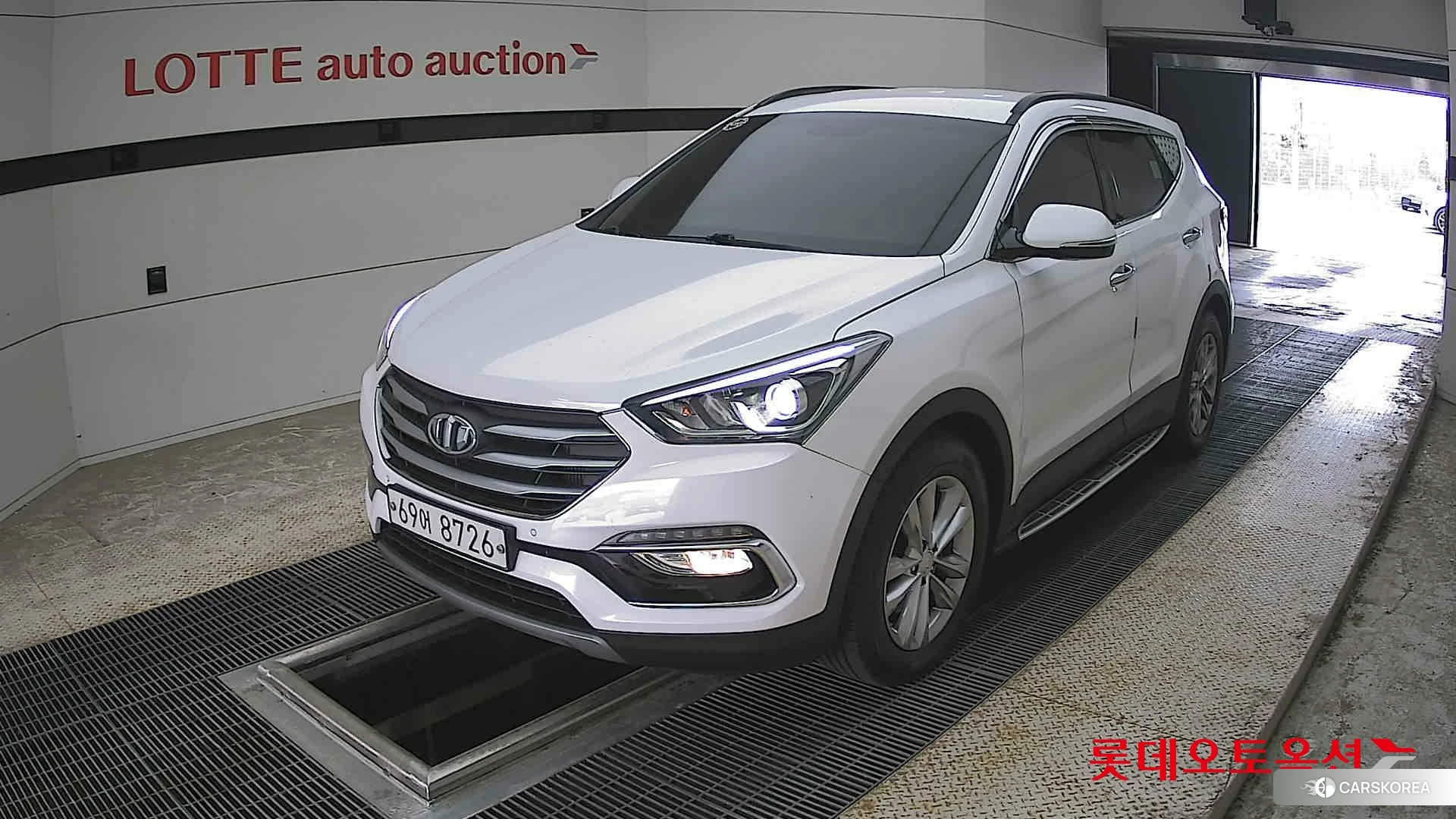 Hyundai Santa Fe 2018 Белый из Кореи, фото 5