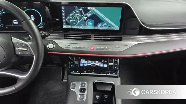 Hyundai The New Grandeur IG Hybrid 2021 Белый из Кореи, фото 5