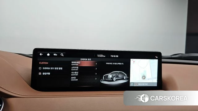 Genesis G80 (RG3) 2021 Синий из Кореи, фото 5