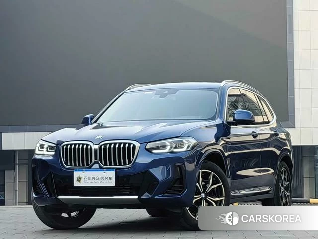 BMW X3 2022 Синий из Китая, фото 5