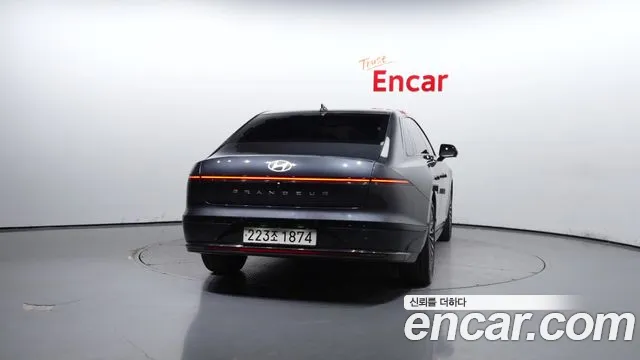 Hyundai Grandeur Hybrid (GN7) 2023 Серый из Кореи, фото 5