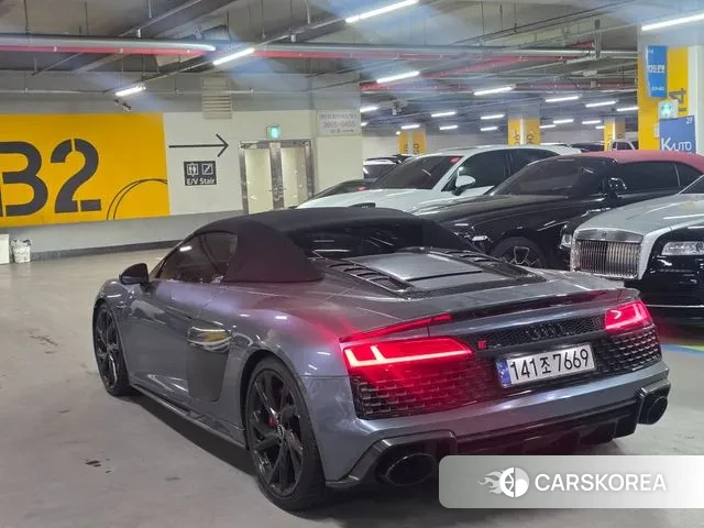 Audi R8 (4S) 2021 Серый из Кореи, фото 5