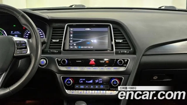 Hyundai Sonata New Rise Hybrid 2018 Серый из Кореи, фото 5