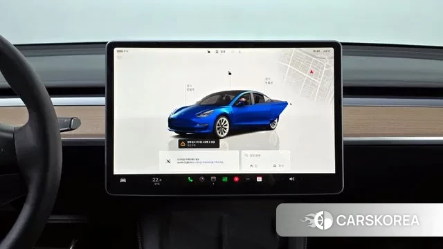 Tesla Model 3 2022 Синий из Кореи, фото 5