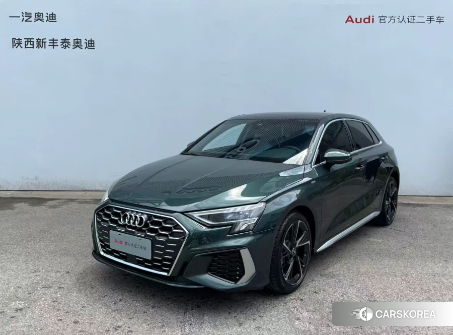 Audi A3 2023 Зеленый из Китая, фото 5