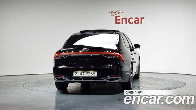 Hyundai The New Grandeur IG Hybrid 2021 Черный из Кореи, фото 5