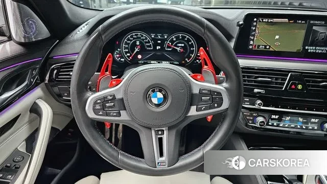 BMW M5 (F90) 2019 Серебристо-серый из Кореи, фото 5