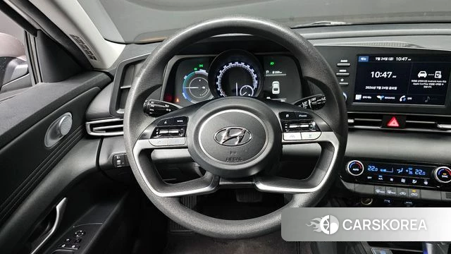 Hyundai Avante Hybrid (CN7) 2022 Серый из Кореи, фото 5