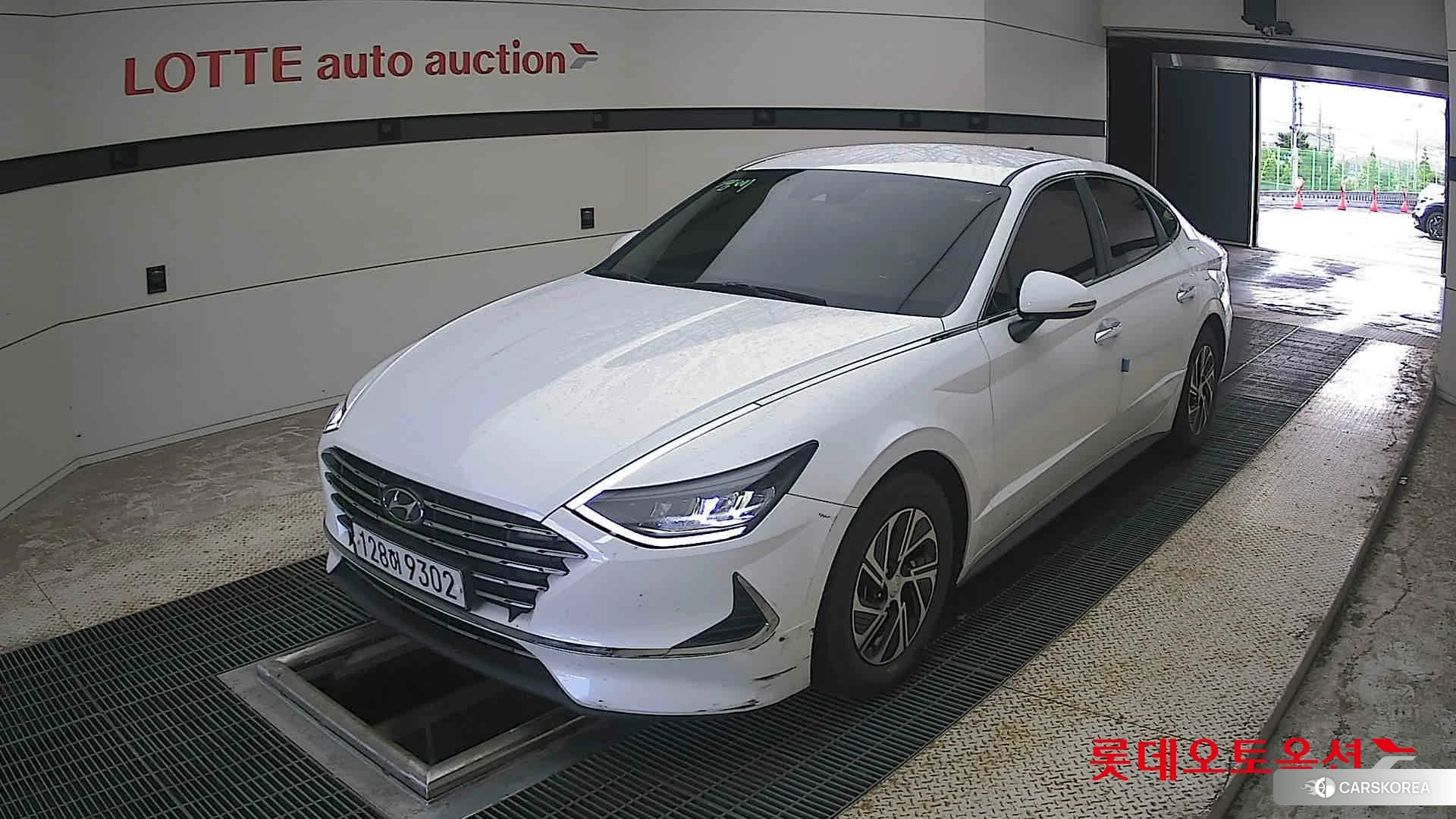 Hyundai Sonata Hybrid 2021 White Cream из Кореи, фото 5