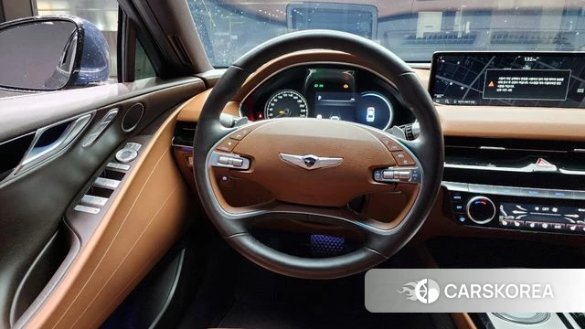 Genesis G80 (RG3) 2021 Синий из Кореи, фото 5