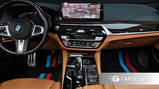 BMW 5 Series (G30) 2021 Черный из Кореи, фото 5