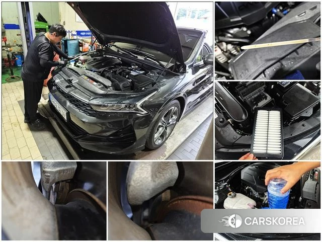 Kia K5 3rd generation 2020 Серый из Кореи, фото 4