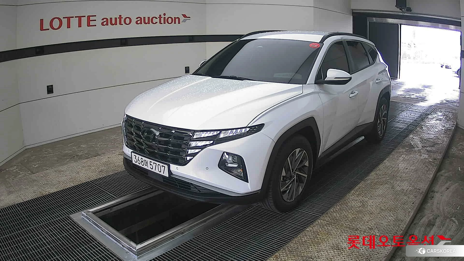 Hyundai Tucson Hybrid 2023 Creamy White Pearl из Кореи, фото 5