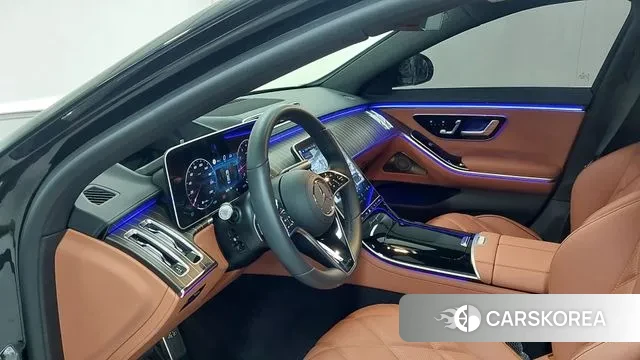 Mercedes-Benz S-Class W223 2023 Белый двухцветный из Кореи, фото 5