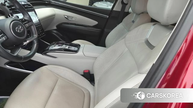 Hyundai Tucson Hybrid (NX4) 2020 Красный из Кореи, фото 5