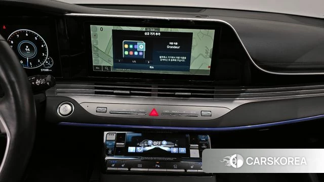 Hyundai The New Grandeur IG 2021 Синий из Кореи, фото 5