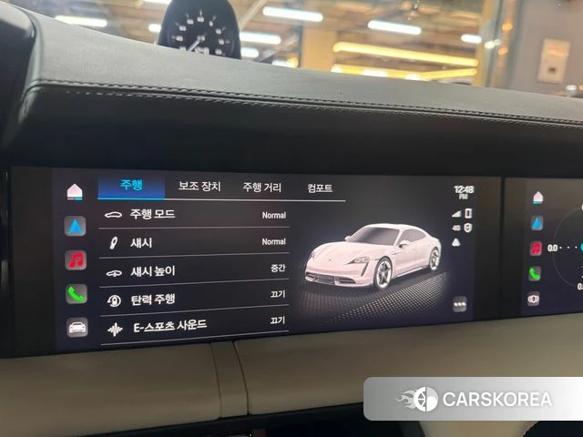Porsche Taycan 2024 Синий из Кореи, фото 5