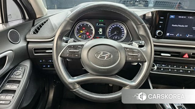 Hyundai Sonata (DN8) 2022 Белый из Кореи, фото 5