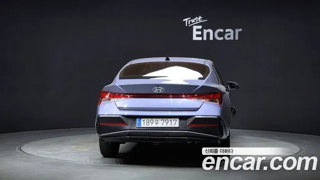 Hyundai The New Avante (CN7) 2023 Синий из Кореи, фото 5