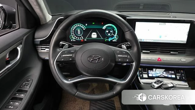 Hyundai The New Grandeur IG Hybrid 2022 Серый из Кореи, фото 5