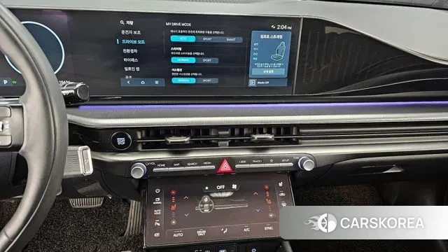 Hyundai Grandeur Hybrid (GN7) 2023 Черный из Кореи, фото 5