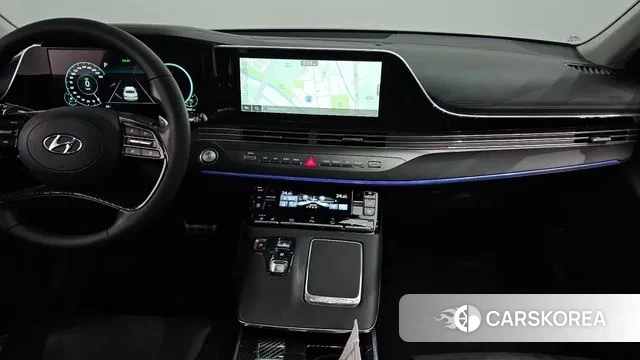 Hyundai The New Grandeur IG Hybrid 2021 Черный из Кореи, фото 5