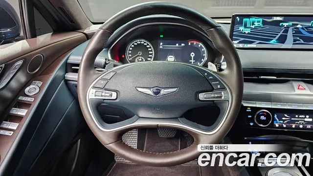 Genesis G80 (RG3) 2021 Синий из Кореи, фото 5