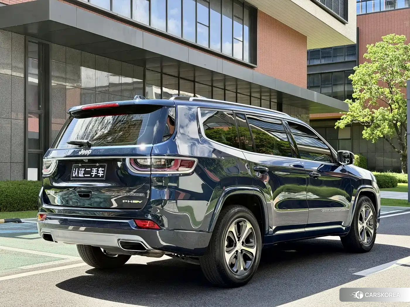Jeep Commander PHEV 2020 Синий из Китая, фото 5