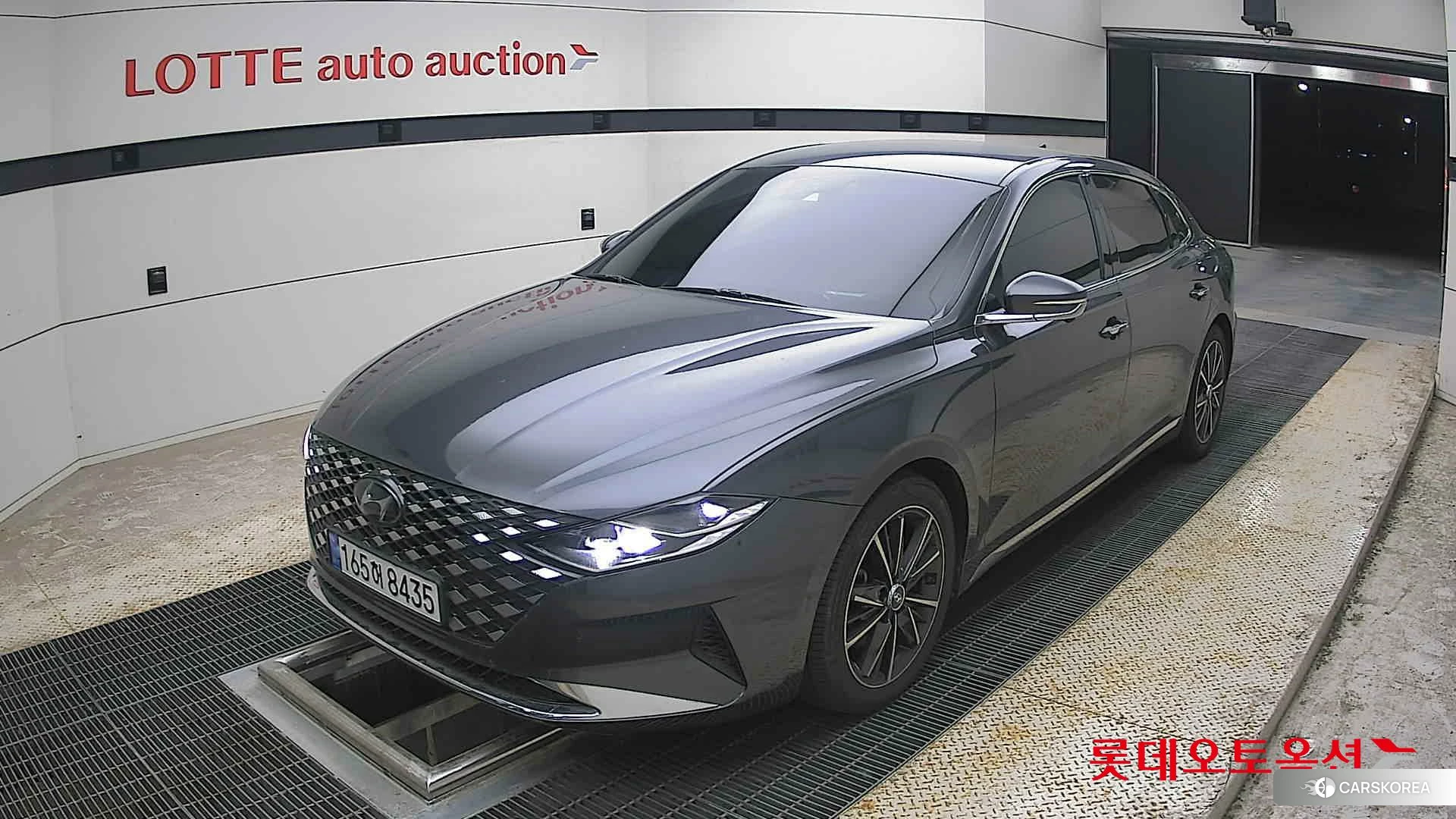 Hyundai Grandeur 2022 Nocturne Grey Metallic из Кореи, фото 5