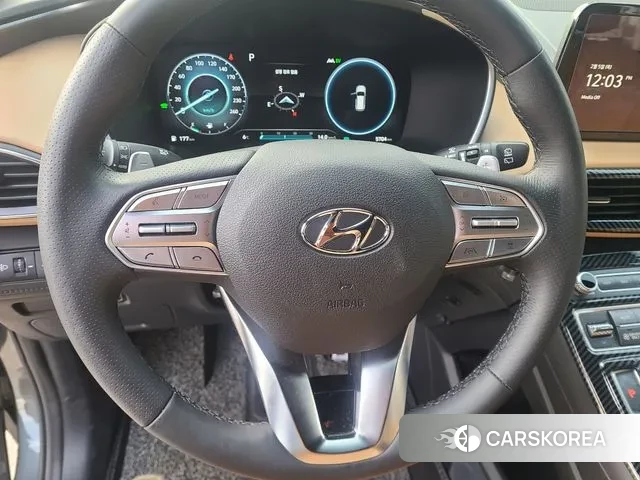 Hyundai The New Santa Fe 2021 Светло-зеленый из Кореи, фото 5