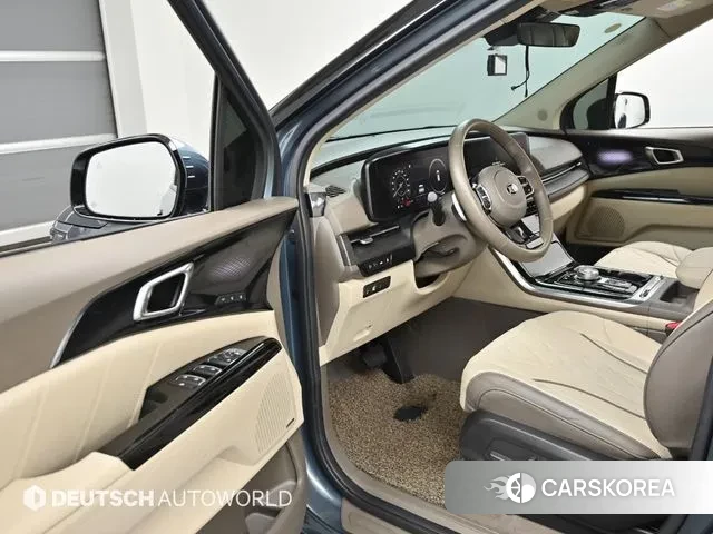 Kia Carnival 4th generation 2021 Небесно-голубой из Кореи, фото 5