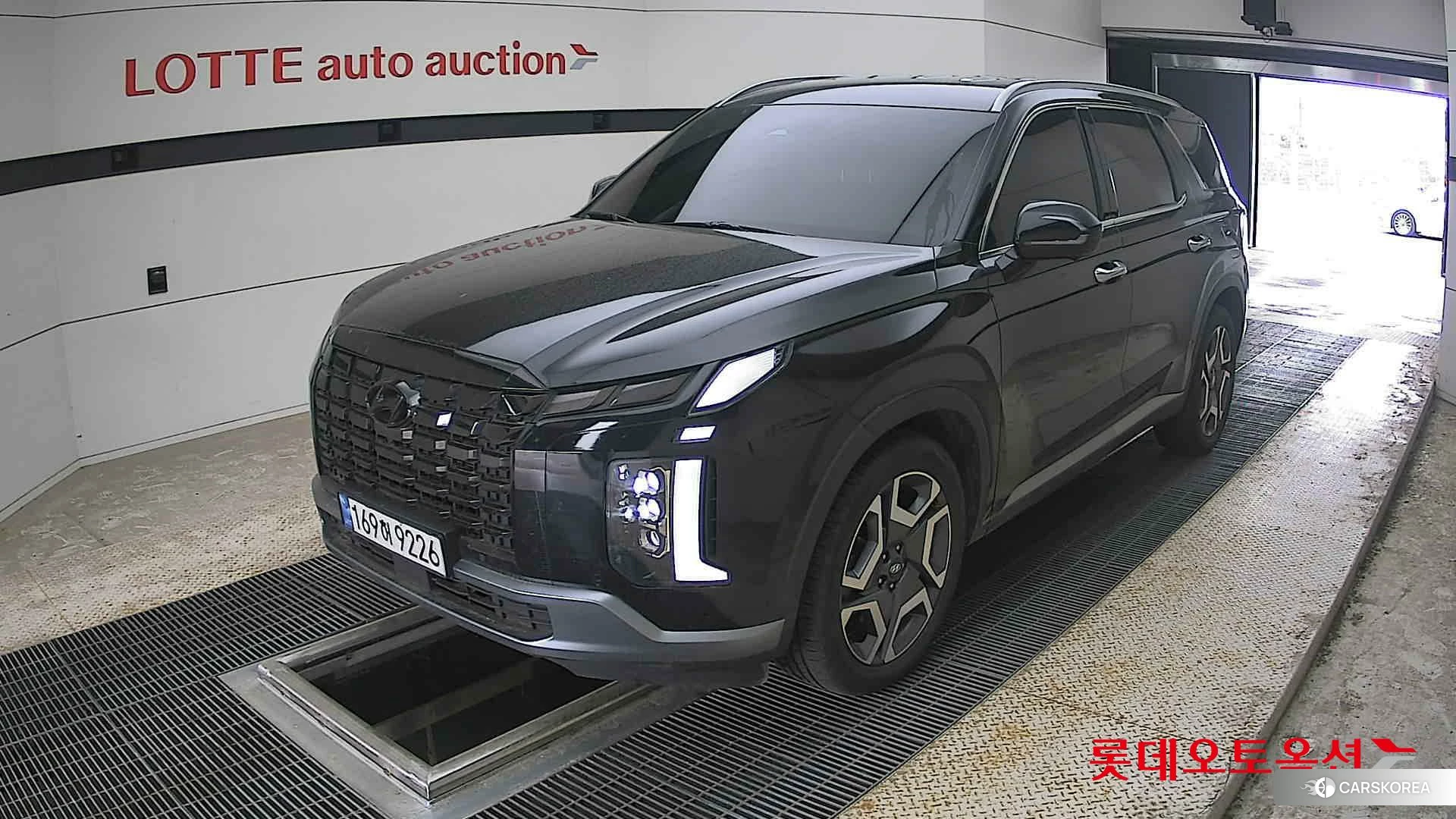 Hyundai Palisade 2023 Abyss Black Pearl из Кореи, фото 5
