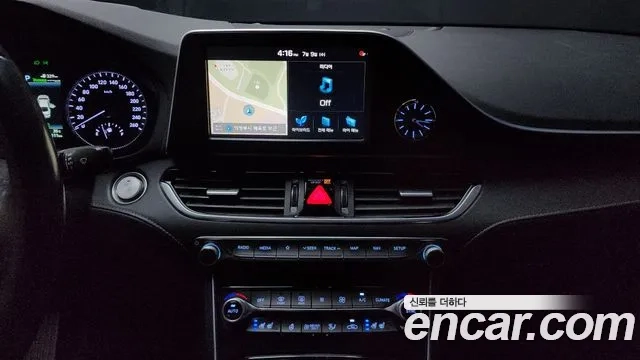 Hyundai Grandeur IG Hybrid 2018 Серый из Кореи, фото 5