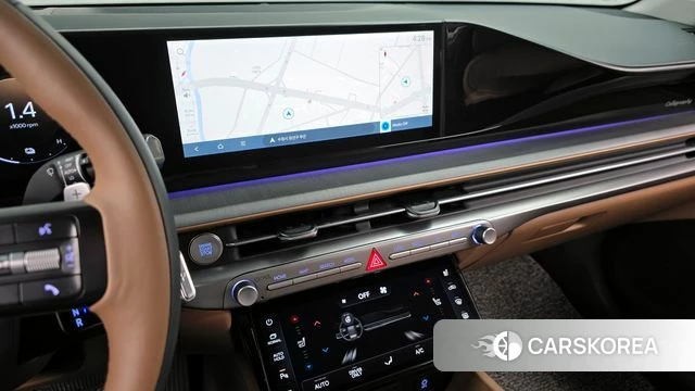 Hyundai Grandeur Hybrid (GN7) 2023 Черный из Кореи, фото 5