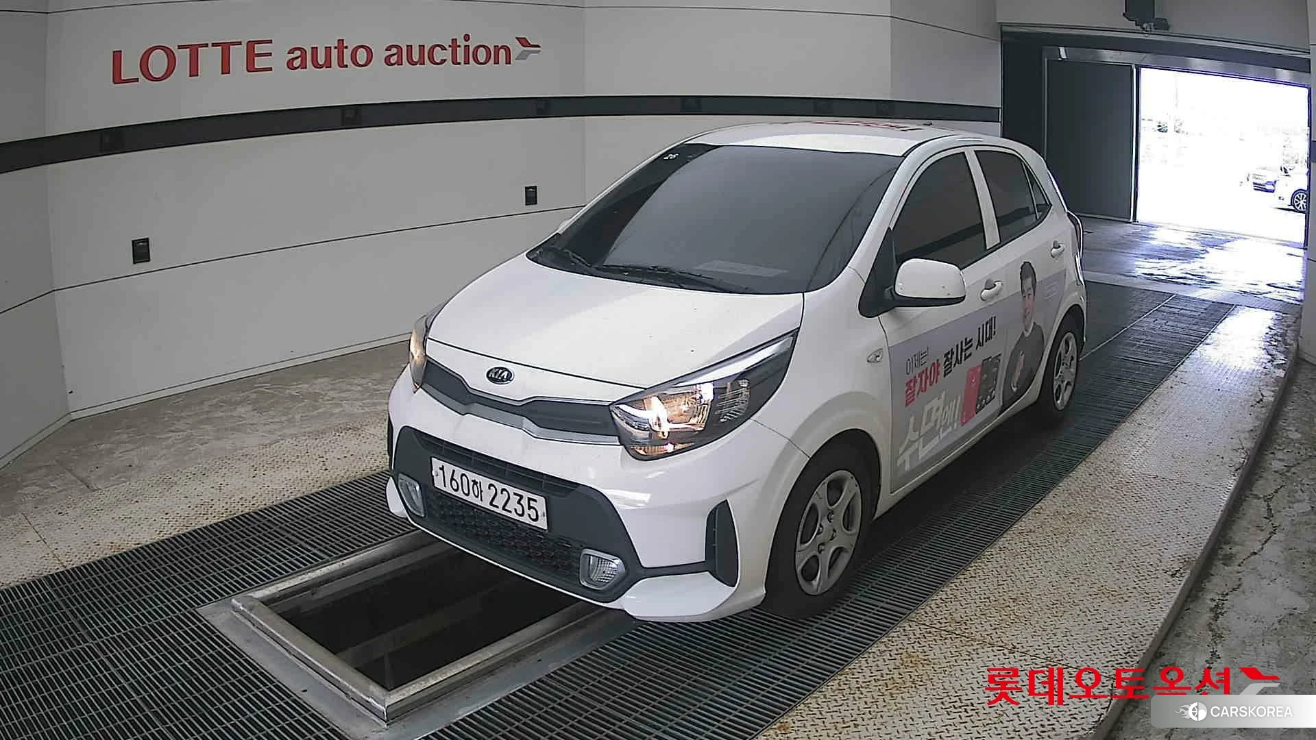 Kia Morning 2021 Clear White из Кореи, фото 5
