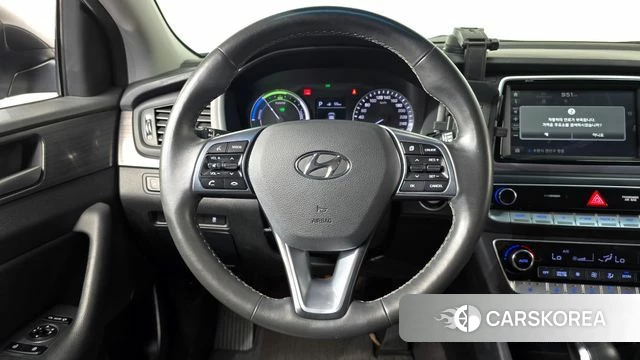 Hyundai Sonata New Rise Hybrid 2018 Серый из Кореи, фото 5