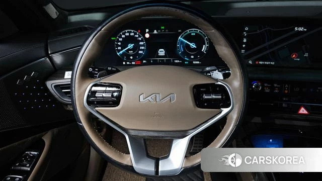 Kia K8 Hybrid 2023 Синий из Кореи, фото 5