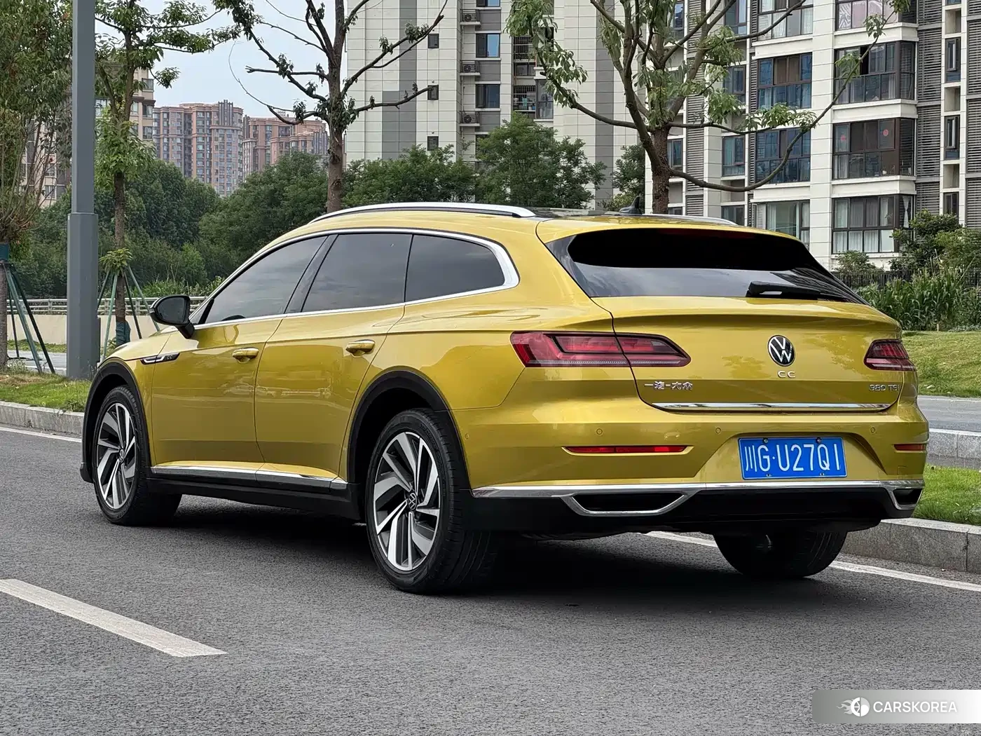 Volkswagen FAW-Volkswagen CC 2021 Yellow/orange из Китая, фото 5