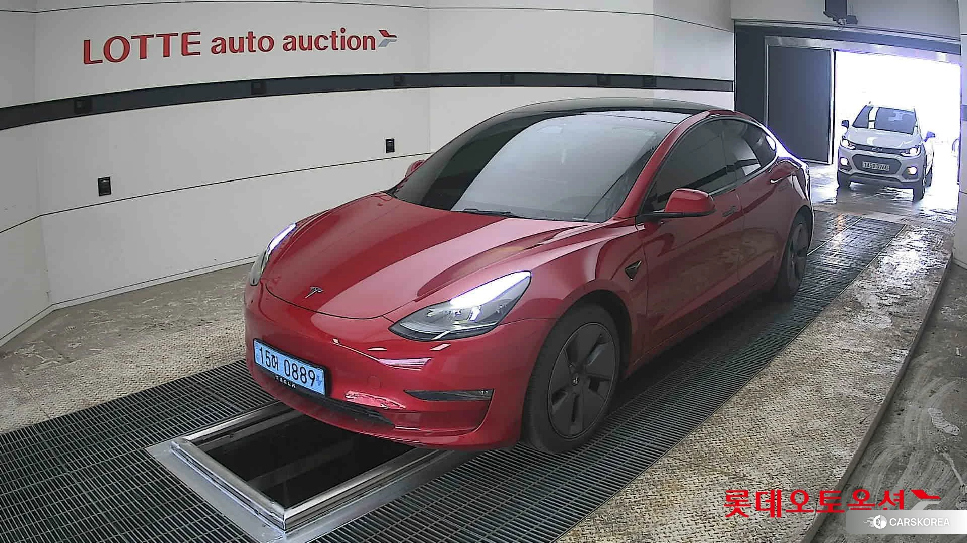 Tesla Model 3 Long Range 2022 Red Multi-coat из Кореи, фото 5