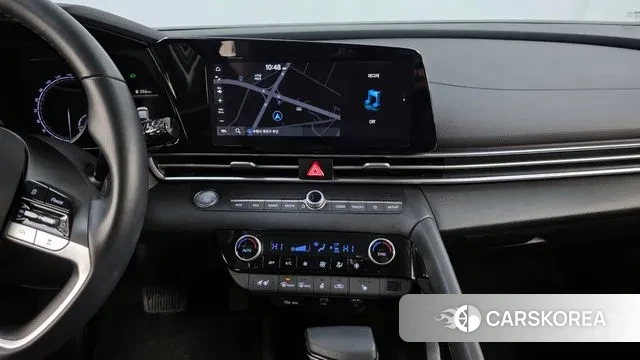 Hyundai Avante Hybrid (CN7) 2021 Белый из Кореи, фото 5