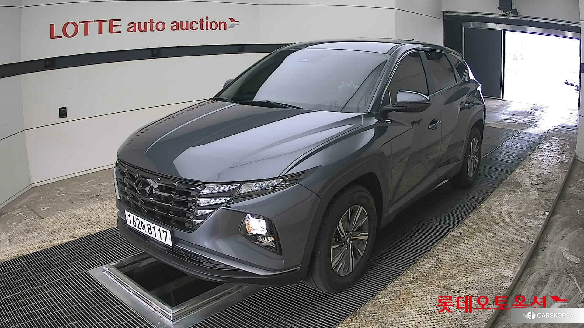 Hyundai Tucson Hybrid 2021 Titan Grey из Кореи, фото 5