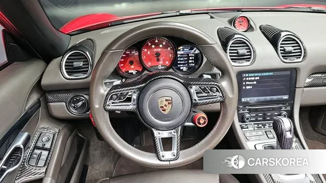 Porsche 718 Boxster 2018 Красный из Кореи, фото 5