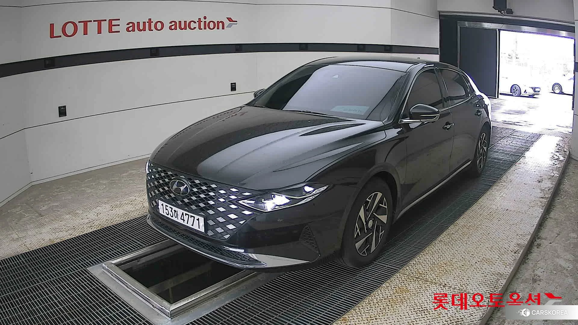 Hyundai Grandeur Hybrid 2021 Midnight Black из Кореи, фото 5