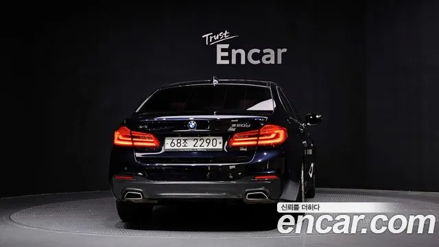 BMW 5 Series (G30) 2018 Черный из Кореи, фото 5